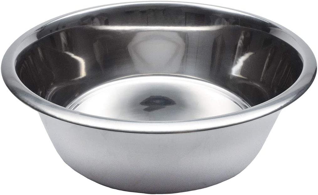 Loving Pets Stainless Steel No Tip Pet Bowl